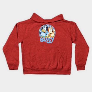 BLUEY - LEGO STYLE Kids Hoodie